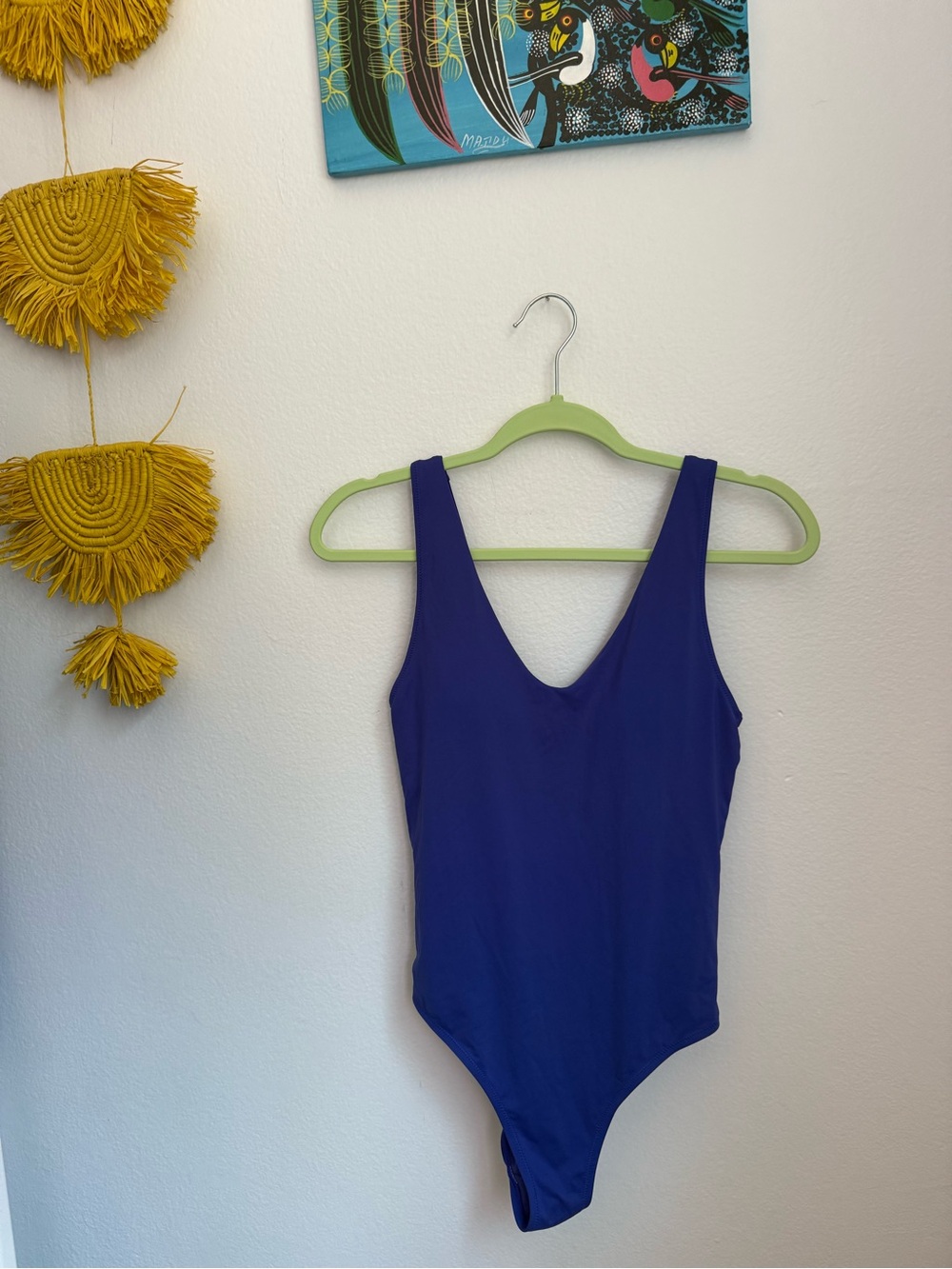 Athleta Seychelles One Piece Swimsuit in yacht blue, size small - Picture 6 of 6